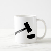 Marteau de juge mug à café
