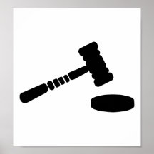 Marteau de juge posters
