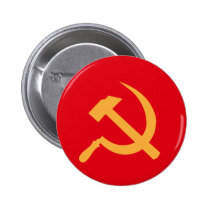 marteau et faucille de l'URSS de cccp badges publicitaires