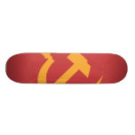 marteau et faucille de l'URSS de cccp Skateboards Personnalisés