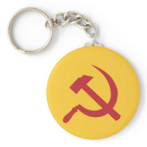 marteau et faucille de l'URSS de cccp porte-clés