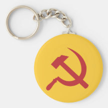 marteau et faucille de l'URSS de cccp Porte-clé