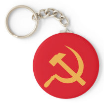 marteau et faucille de l'URSS de cccp porte-clés