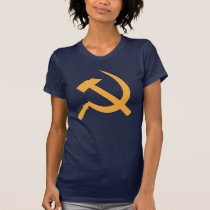 marteau et faucille de l'URSS de cccp t-shirts