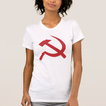 marteau et faucille de l'URSS de cccp t-shirts