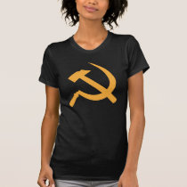 marteau et faucille de l'URSS de cccp t-shirts