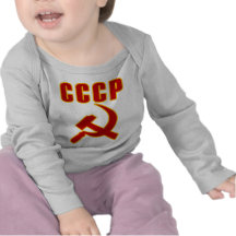 marteau et faucille de l'URSS de cccp T-shirts