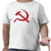 marteau et faucille de l'URSS de cccp t-shirts