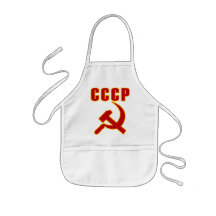 marteau et faucille de l'URSS de cccp Tablier