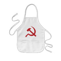 marteau et faucille de l'URSS de cccp tabliers