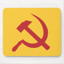 marteau et faucille de l'URSS de cccp tapis de souris
