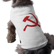 marteau et faucille de l'URSS de cccp vêtements pour animaux domestiques