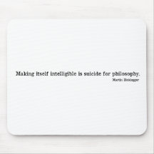 Martin Heidegger Tapis De Souris