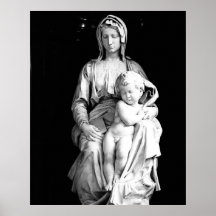 Mary et enfant poster