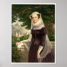 MARY, REINE DE COPIE DE SCOTS-PHOTOCHROM AFFICHE