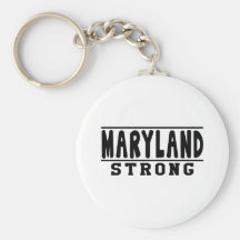 Maryland  Strong Designs Key Chain
