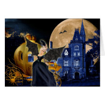 Mascarade de Marie Antoinette Halloween Cartes De Vœux