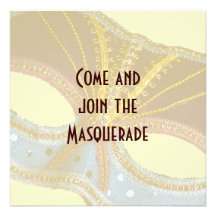 Mascarade Faire-parts