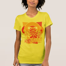 Mascotte de casse-cou t-shirts