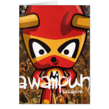 Mascotte de Minotaur Carte De Vœux