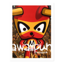 Mascotte de Minotaur Cartes Postales