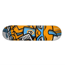 Mascotte d'Ed Skateboards Customisés