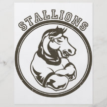 Mascotte d'étalons prospectus