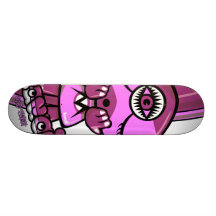 Mascotte mystique skateboard customisable