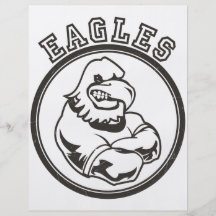 Mascotte vintage d'Eagles Prospectus