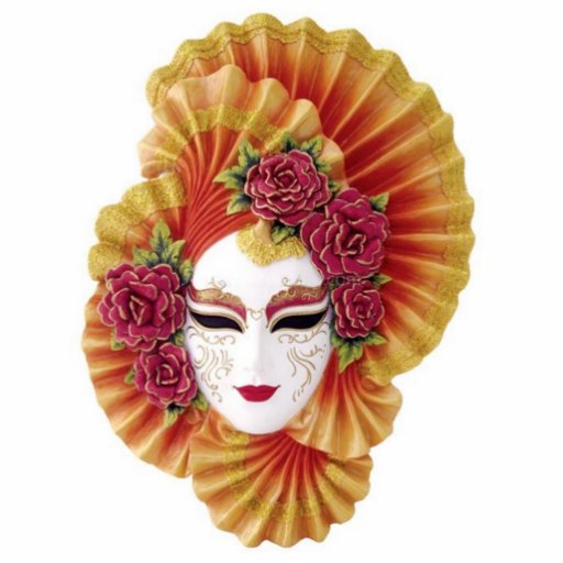 MASQUE DE CARNAVAL DÉCOUPAGES EN ACRYLIQUE