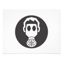 Masque de gaz de Mythbusters Invitations