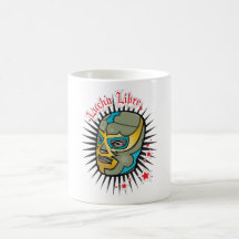 Masque de lutte mexicain de Lucha Libre Tasse À Café
