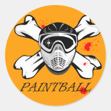 Masque de Paintball Autocollants