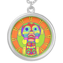 Masque effrayant pendentifs