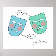 Masques de tragédie/comédie affiches