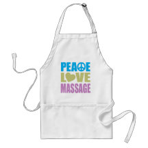 Massage d'amour de paix tabliers