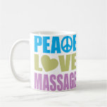 Massage d'amour de paix tasse