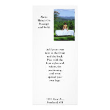 Massage extérieur cartes doubles customisables