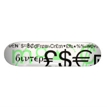 Mathématiques et symboles dollar par WinterBoards Planches À Roulettes