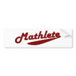 Autocollants de voiture Maths
