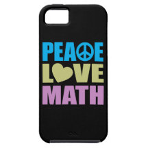 Maths d'amour de paix coques iPhone 5