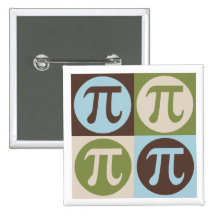 Maths d'art de bruit badge avec épingle