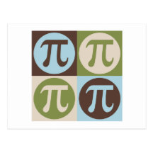 Maths d'art de bruit cartes postales