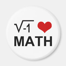 Maths I <3 Aimants Pour Réfrigérateur