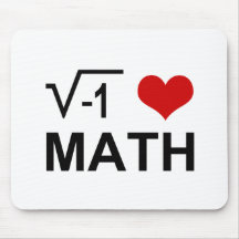 Maths I <3 Tapis De Souris
