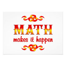 MATHS INVITATIONS