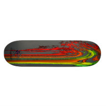 Matière grise de vapeur skateboards
