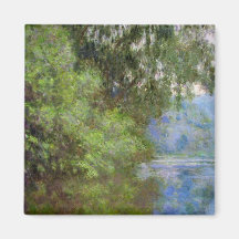 Matin sur la Seine près de Giverny Claude Monet Aimants