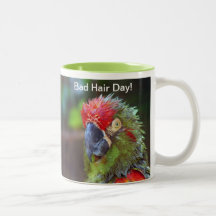 Mauvais jour drôle de cheveux mug