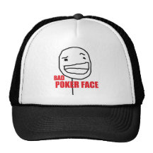 Mauvais visage de tisonnier casquette